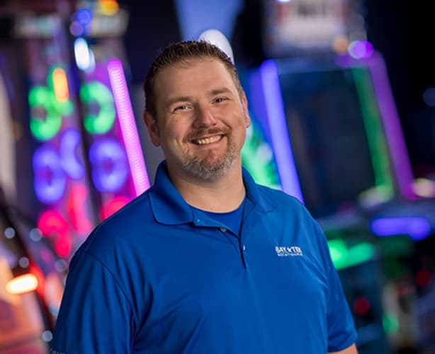 Bay Tek Parts Manager Justin